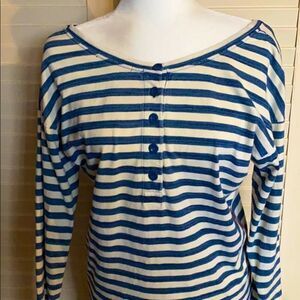 Gap Striped Lounge Shirt